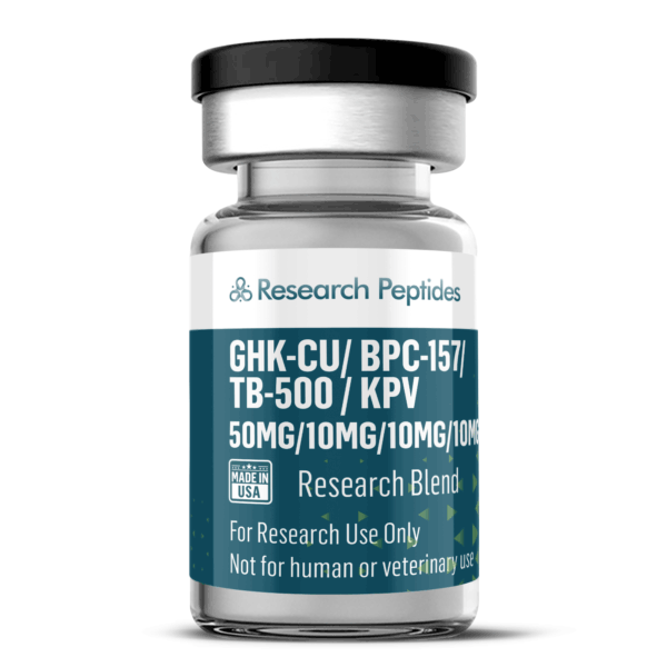 GHK Cu 50mg / BPC-157 10mg / TB-500 10mg / KPV 10mg Blend