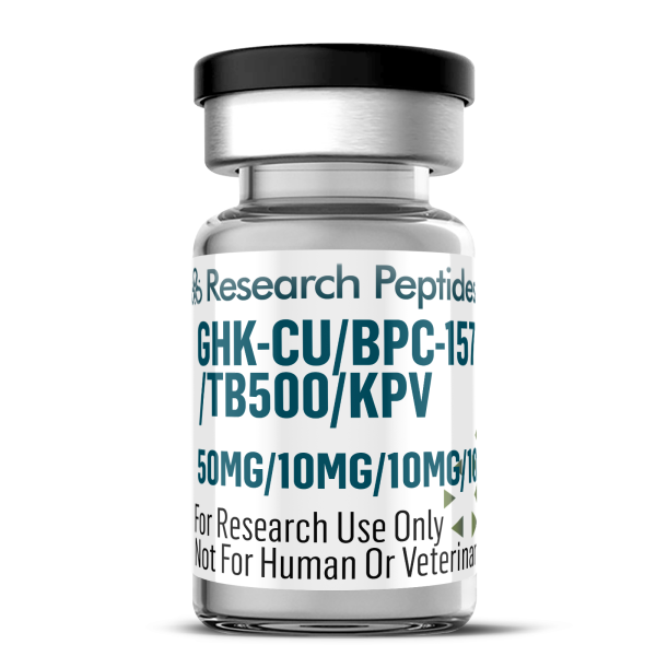 GHK Cu 50mg / BPC-157 10mg / TB-500 10mg / KPV 10mg Blend